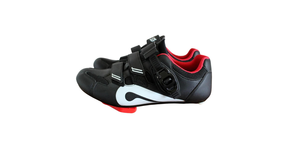 Chaussures cyclisme Peloton noir rouge PL-SH-02 homme taille
