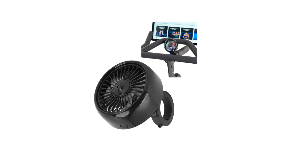 Peloton Fan for bike that doesn't have any batteries or wires